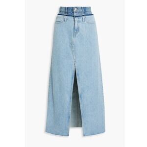 SLVRLAKE Denim Maxi Skirt
